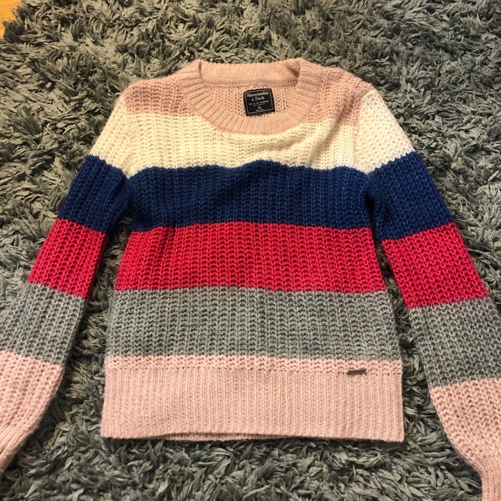 Striped Abercrombie sweater